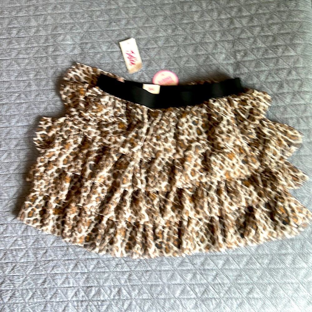 Justice skirt with built in shorts